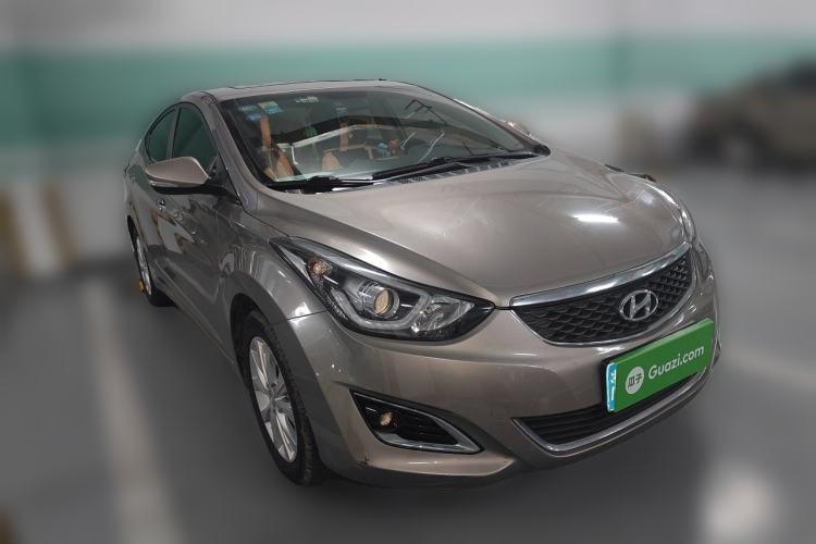 Used Hyundai Elantra (5th Generation / Langdong) 2016 1.6L Automatic Prestige Model Front Right 45 Deg