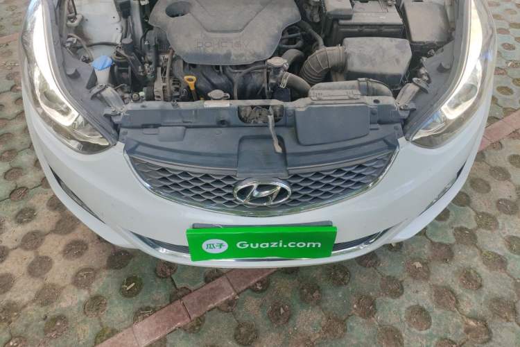 Used Hyundai Elantra (5th Generation / Langdong) 2016 1.6L Automatic Prestige Model Engine Bay