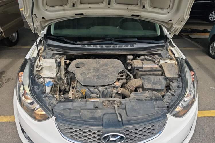 Used Hyundai Elantra (5th Generation / Langdong) 2016 1.6L Automatic Smart Version Engine Bay