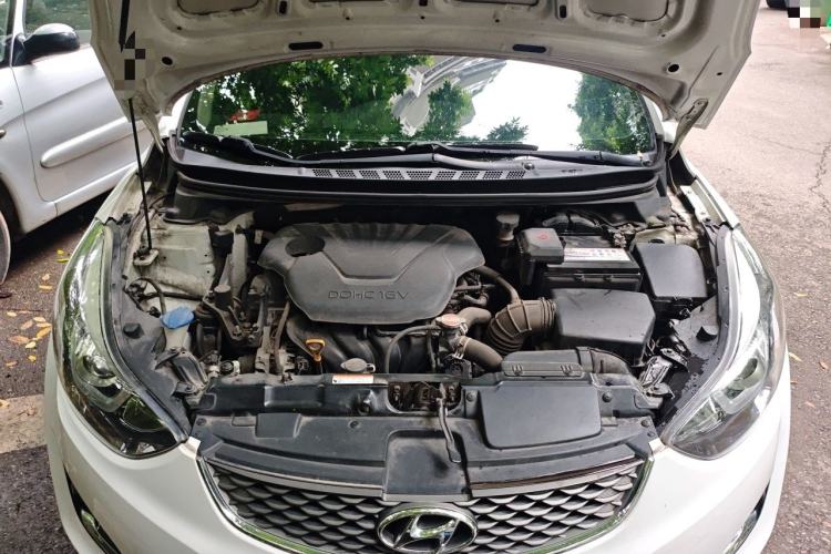 Used Hyundai Elantra (5th Generation / Langdong) 2016 1.6L Automatic Prestige Model Engine Bay