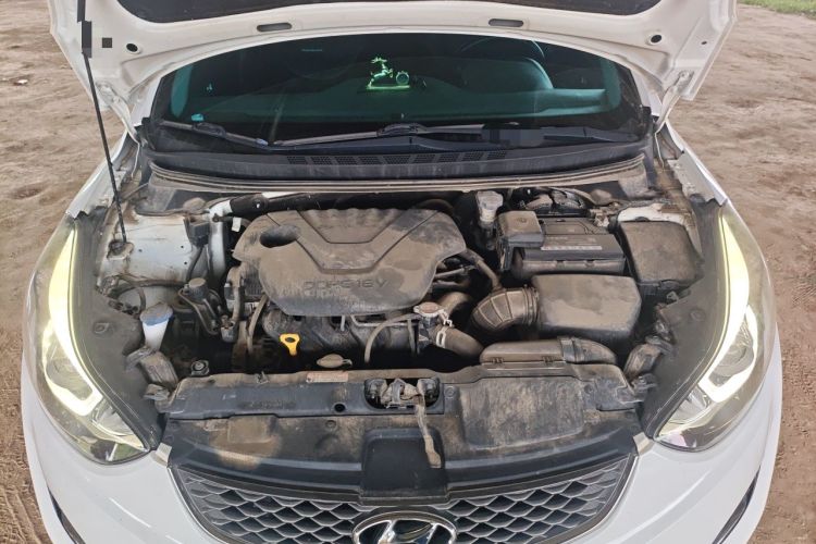 Used Hyundai Elantra (5th Generation / Langdong) 2016 1.6L Automatic Prestige Model Engine Bay