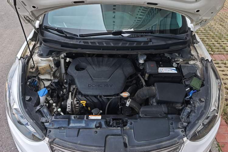 Used Hyundai Elantra (5th Generation / Langdong) 2016 1.6L Automatic Smart Version Engine Bay