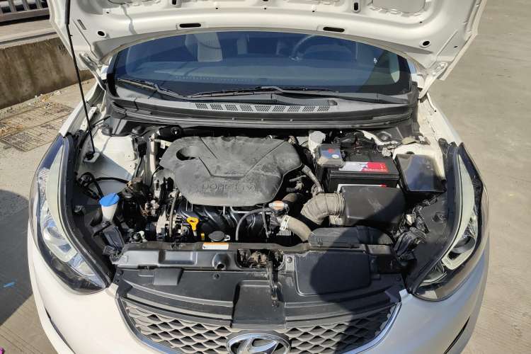 Used Hyundai Elantra (5th Generation / Langdong) 2016 1.6L Automatic Prestige Model Engine Bay