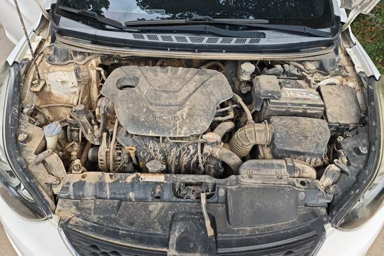Used Hyundai Elantra (5th Generation / Langdong) 2016 1.6L Automatic Prestige Model Engine Bay