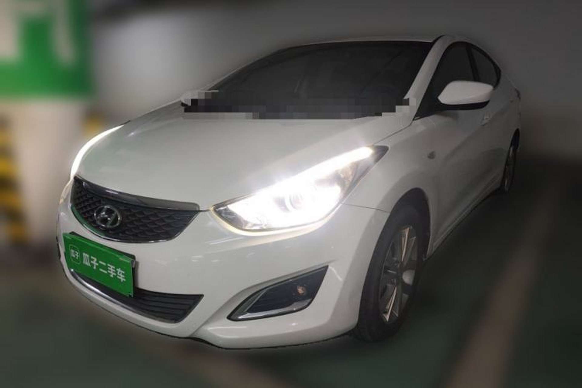 Used Hyundai Elantra (5th Generation / Langdong) 2016 1.6L Automatic Smart Version Front Left 45 Deg