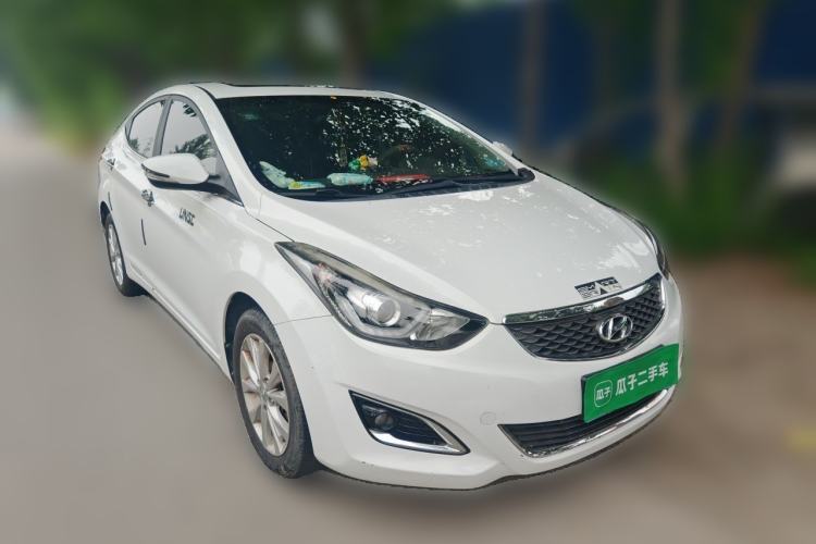 Used Hyundai Elantra (5th Generation / Langdong) 2016 1.6L Automatic Prestige Model Front Right 45 Deg