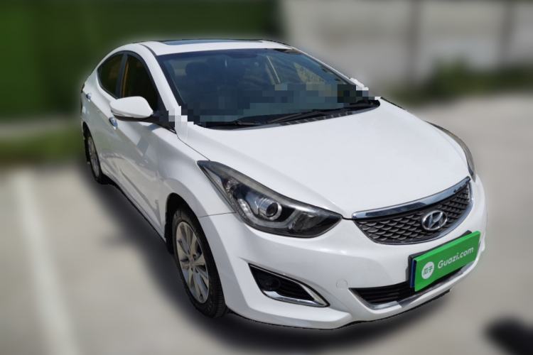 Used Hyundai Elantra (5th Generation / Langdong) 2016 1.6L Automatic Prestige Model Front Right 45 Deg
