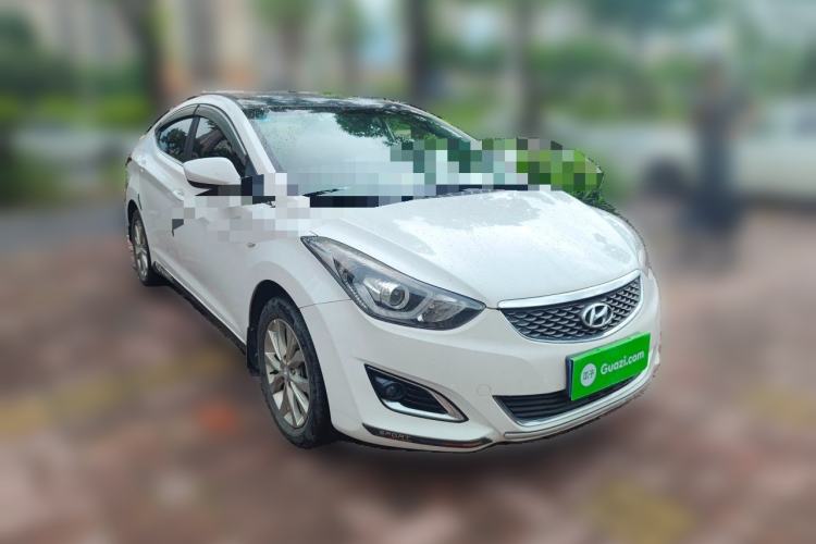 Used Hyundai Elantra (5th Generation / Langdong) 2016 1.6L Automatic Smart Version Front Right 45 Deg