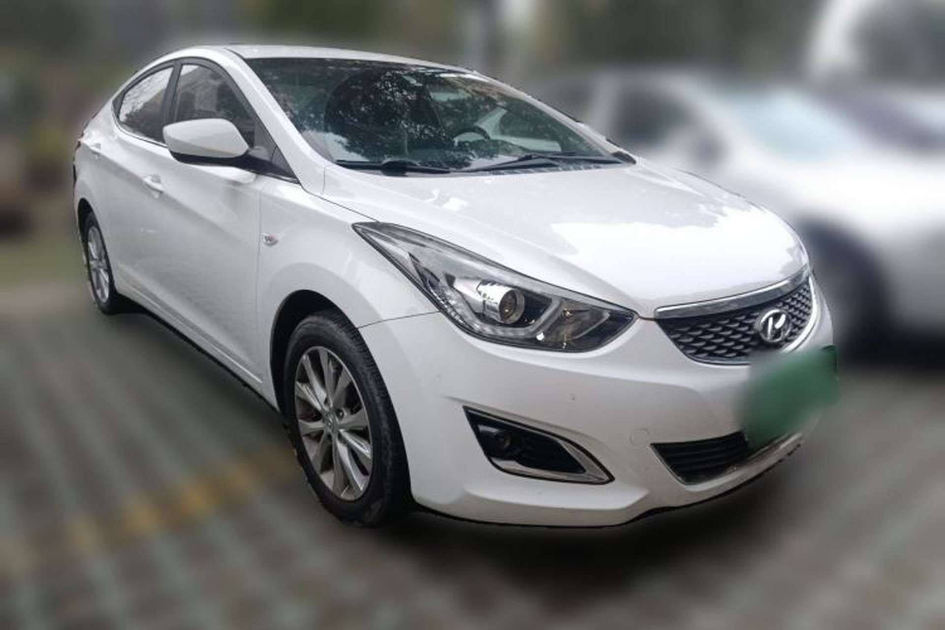 Used Hyundai Elantra (5th Generation / Langdong) 2016 1.6L Automatic Smart Version Front Right 45 Deg
