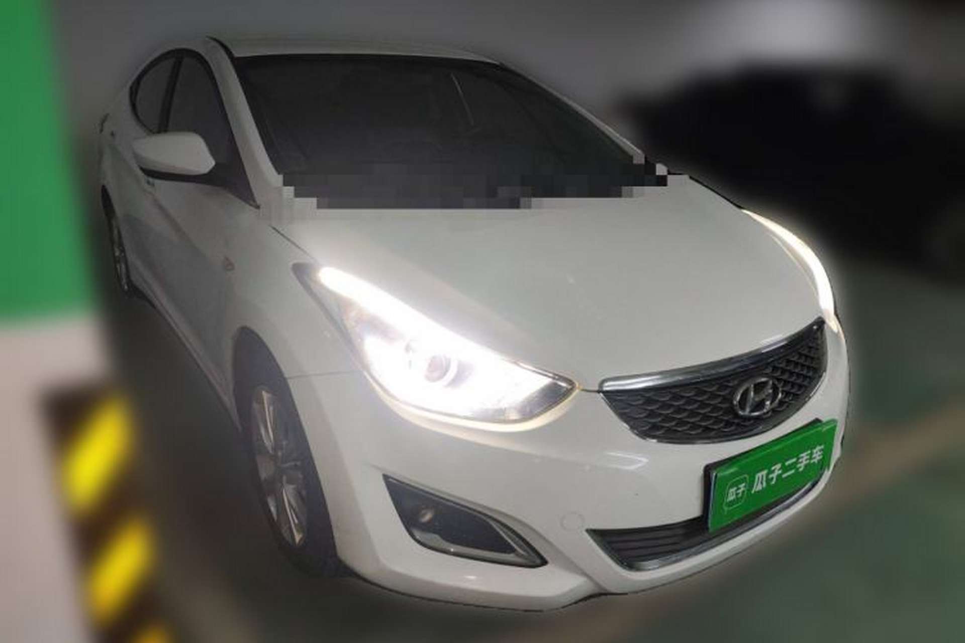 Used Hyundai Elantra (5th Generation / Langdong) 2016 1.6L Automatic Smart Version Front Right 45 Deg