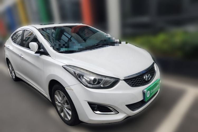 Used Hyundai Elantra (5th Generation / Langdong) 2016 1.6L Automatic Prestige Model Front Right 45 Deg