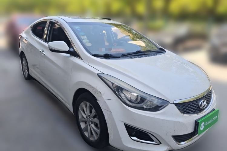 Used Hyundai Elantra (5th Generation / Langdong) 2016 1.6L Automatic Prestige Model Front Right 45 Deg
