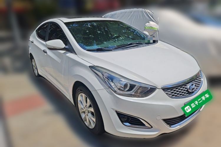Used Hyundai Elantra (5th Generation / Langdong) 2016 1.6L Automatic Prestige Model Front Right 45 Deg
