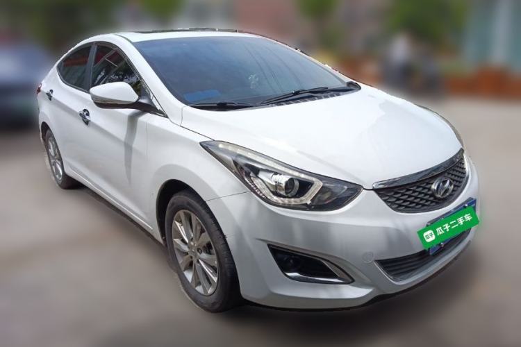Used Hyundai Elantra (5th Generation / Langdong) 2016 1.6L Automatic Prestige Model Front Right 45 Deg