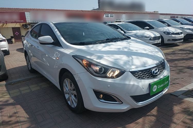 Used Hyundai Elantra (5th Generation / Langdong) 2016 1.6L Automatic Smart Version Front Right 45 Deg