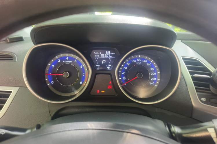 Used Hyundai Elantra (5th Generation / Langdong) 2016 1.6L Automatic Smart Version Instrument Cluster
