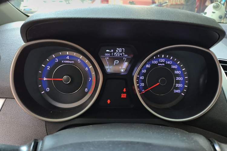 Used Hyundai Elantra (5th Generation / Langdong) 2016 1.6L Automatic Smart Version Instrument Cluster