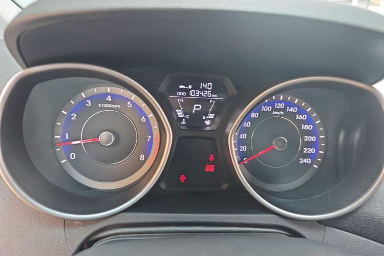 Used Hyundai Elantra (5th Generation / Langdong) 2016 1.6L Automatic Smart Version Instrument Cluster