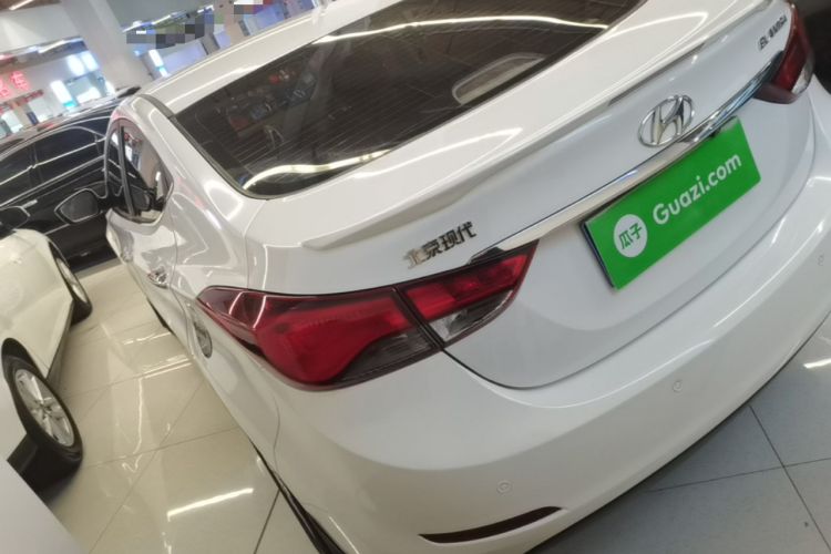Used Hyundai Elantra (5th Generation / Langdong) 2016 1.6L Manual Fashion Edition Rear Left 45 Deg