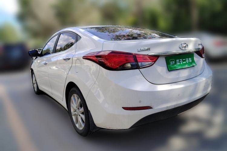Used Hyundai Elantra (5th Generation / Langdong) 2016 1.6L Automatic Prestige Model Rear Left 45 Deg
