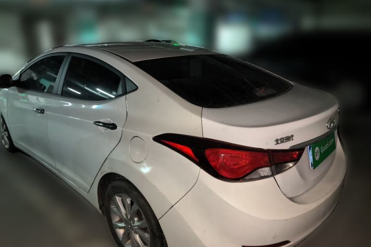 Used Hyundai Elantra (5th Generation / Langdong) 2016 1.6L Automatic Prestige Model Rear Left 45 Deg