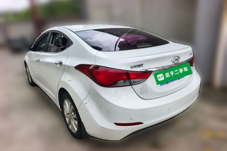 Used Hyundai Elantra (5th Generation / Langdong) 2016 1.6L Automatic Prestige Model Rear Left 45 Deg