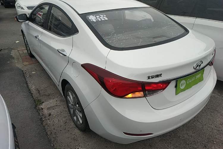 Used Hyundai Elantra (5th Generation / Langdong) 2016 1.6L Automatic Prestige Model Rear Left 45 Deg