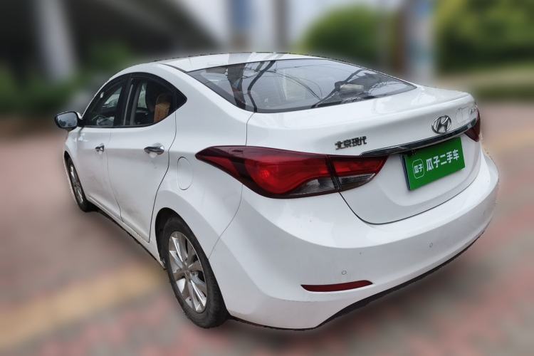 Used Hyundai Elantra (5th Generation / Langdong) 2016 1.6L Automatic Prestige Model Rear Left 45 Deg