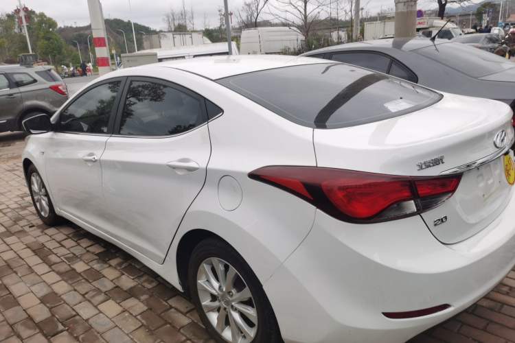 Used Hyundai Elantra (5th Generation / Langdong) 2016 1.6L Automatic Smart Version Rear Left 45 Deg