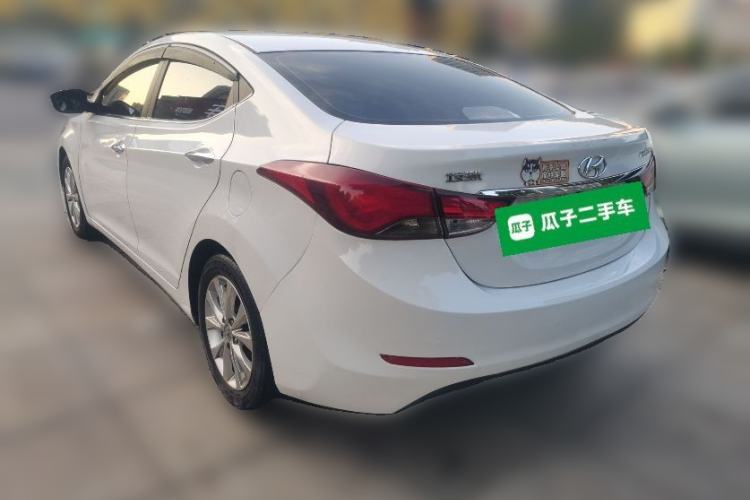 Used Hyundai Elantra (5th Generation / Langdong) 2016 1.6L Automatic Prestige Model Rear Left 45 Deg