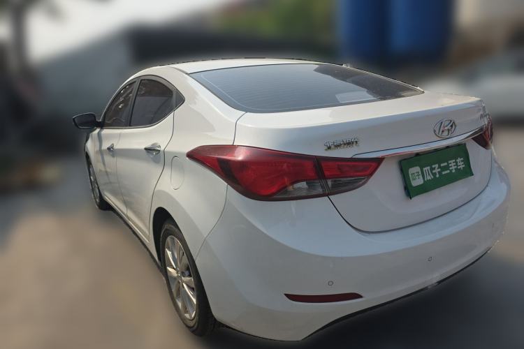 Used Hyundai Elantra (5th Generation / Langdong) 2016 1.6L Manual Luxury Model Rear Left 45 Deg