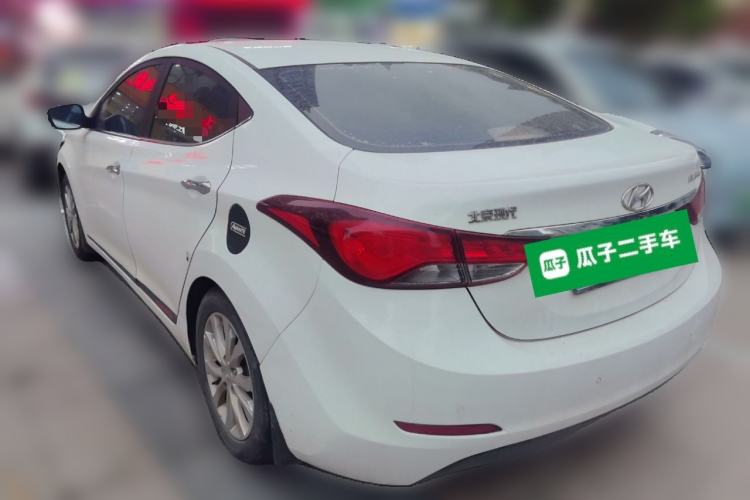 Used Hyundai Elantra (5th Generation / Langdong) 2016 1.6L Manual Luxury Model Rear Left 45 Deg
