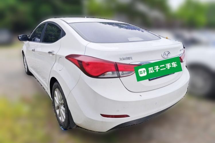 Used Hyundai Elantra (5th Generation / Langdong) 2016 1.6L Automatic Prestige Model Rear Left 45 Deg