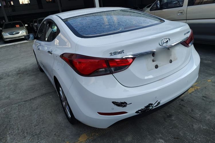 Used Hyundai Elantra (5th Generation / Langdong) 2016 1.6L Automatic Prestige Model Rear Left 45 Deg