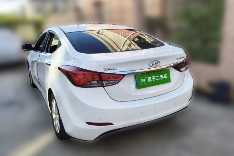 Used Hyundai Elantra (5th Generation / Langdong) 2016 1.6L Automatic Prestige Model Rear Left 45 Deg
