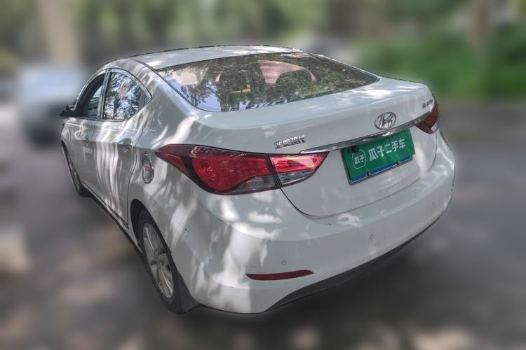 Used Hyundai Elantra (5th Generation / Langdong) 2016 1.6L Automatic Prestige Model Rear Left 45 Deg