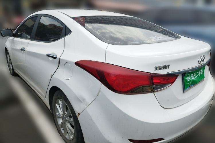 Used Hyundai Elantra (5th Generation / Langdong) 2016 1.6L Automatic Prestige Model Rear Left 45 Deg