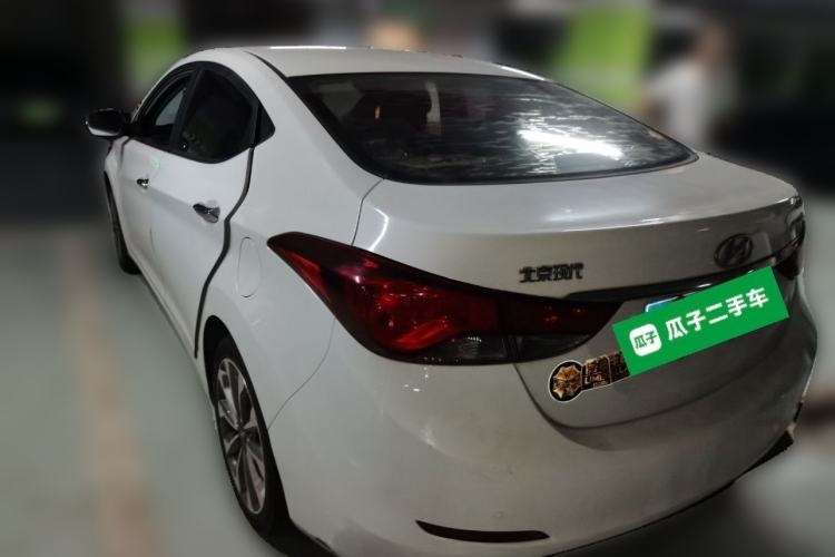 Used Hyundai Elantra (5th Generation / Langdong) 2016 1.6L Automatic Prestige Model Rear Left 45 Deg
