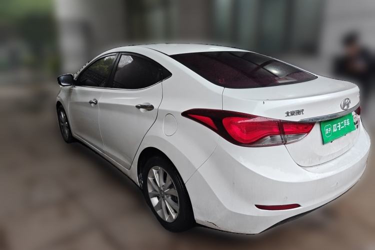 Used Hyundai Elantra (5th Generation / Langdong) 2016 1.6L Automatic Prestige Model Rear Left 45 Deg