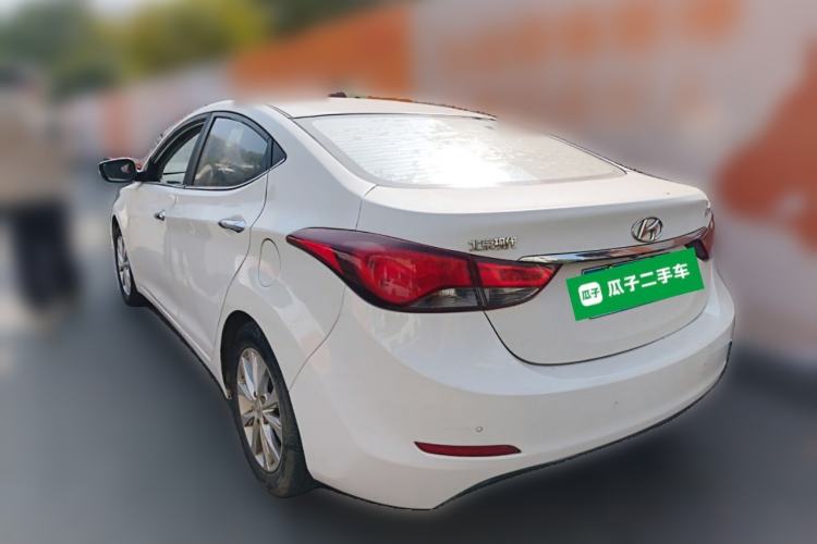 Used Hyundai Elantra (5th Generation / Langdong) 2016 1.6L Manual Luxury Model Rear Left 45 Deg