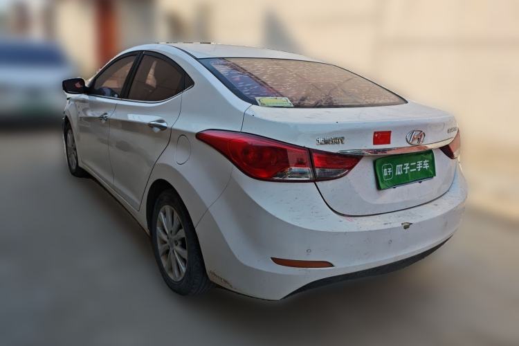 Used Hyundai Elantra (5th Generation / Langdong) 2016 1.6L Manual Luxury Model Rear Left 45 Deg