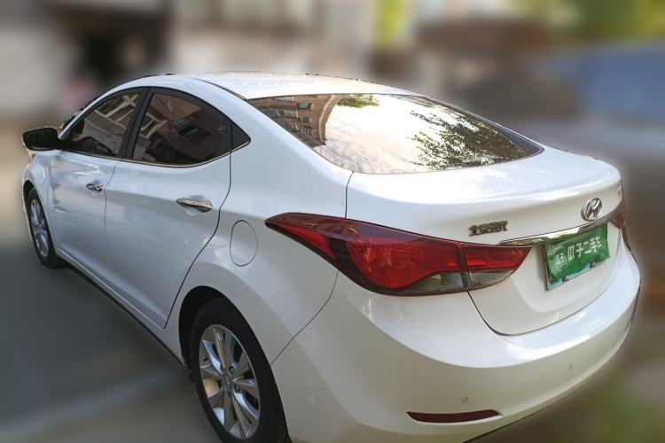 Used Hyundai Elantra (5th Generation / Langdong) 2016 1.6L Automatic Prestige Model Rear Left 45 Deg