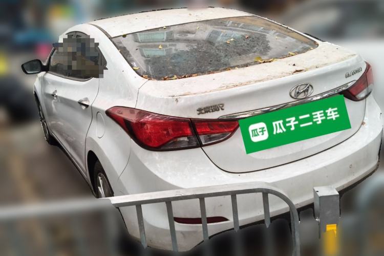 Used Hyundai Elantra (5th Generation / Langdong) 2016 1.6L Manual Luxury Model Rear Left 45 Deg