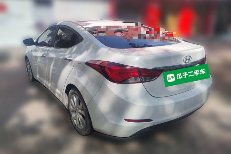 Used Hyundai Elantra (5th Generation / Langdong) 2016 1.6L Automatic Prestige Model Rear Left 45 Deg