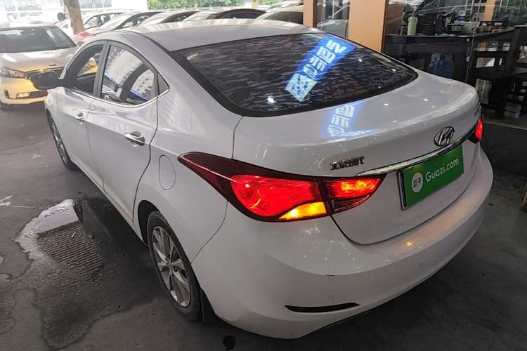 Used Hyundai Elantra (5th Generation / Langdong) 2016 1.6L Automatic Prestige Model Rear Left 45 Deg