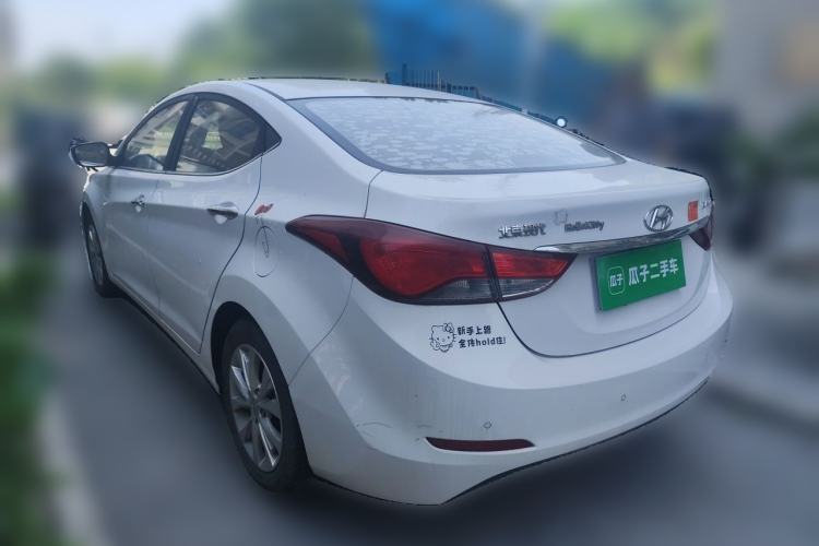 Used Hyundai Elantra (5th Generation / Langdong) 2016 1.6L Automatic Prestige Model Rear Left 45 Deg
