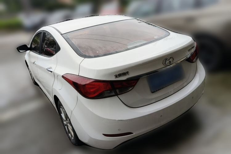 Used Hyundai Elantra (5th Generation / Langdong) 2016 1.6L Automatic Prestige Model Rear Left 45 Deg