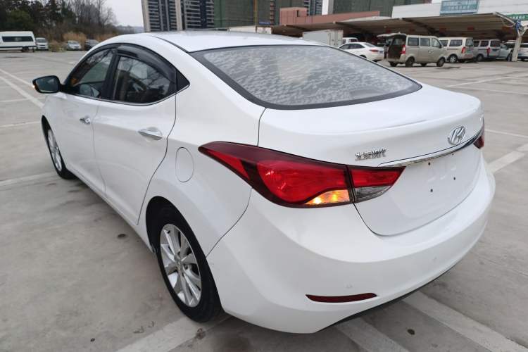 Used Hyundai Elantra (5th Generation / Langdong) 2016 1.6L Automatic Prestige Model Rear Left 45 Deg