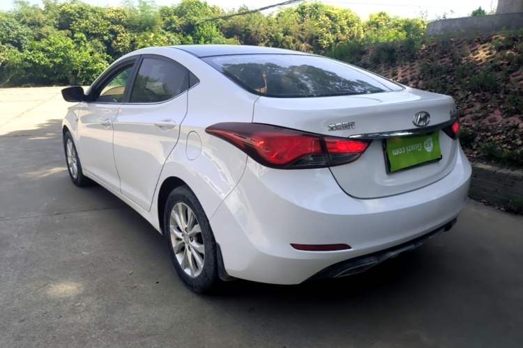Used Hyundai Elantra (5th Generation / Langdong) 2016 1.6L Automatic Smart Version Rear Left 45 Deg
