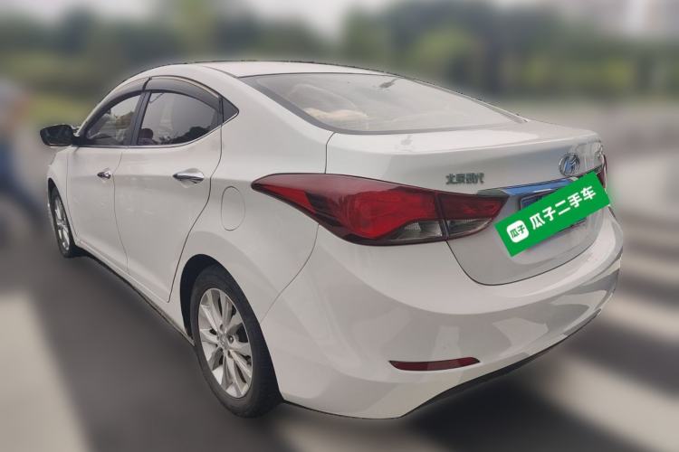 Used Hyundai Elantra (5th Generation / Langdong) 2016 1.6L Automatic Prestige Model Rear Left 45 Deg
